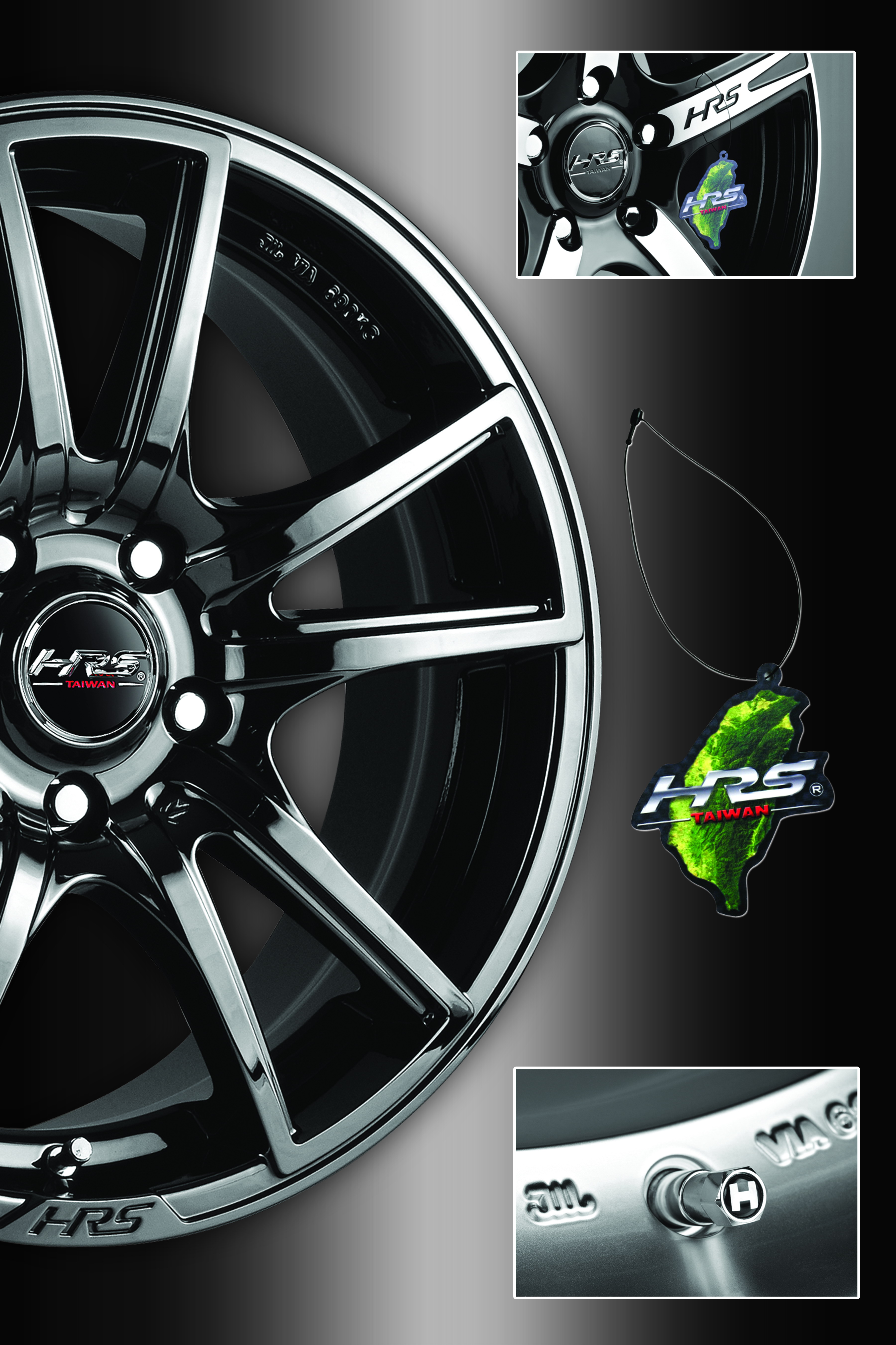 How to check for genuine HRS alloy wheels ? 