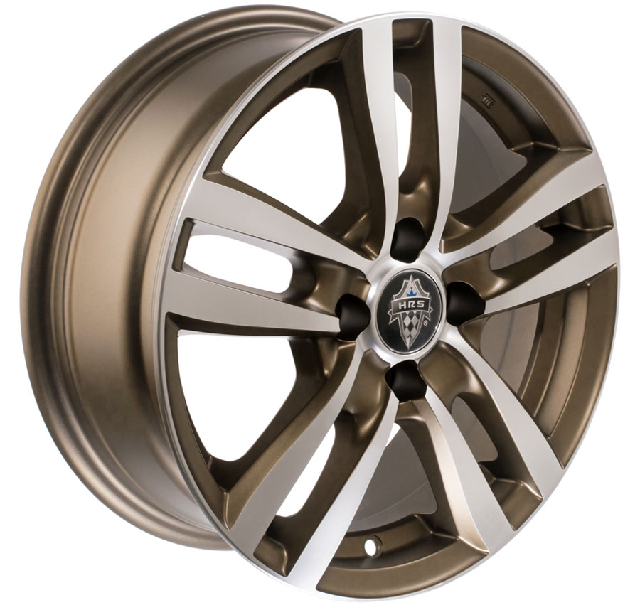 Full Machined Matt Grey Color (H 770) HRS TAIWAN, PCD100, Size15