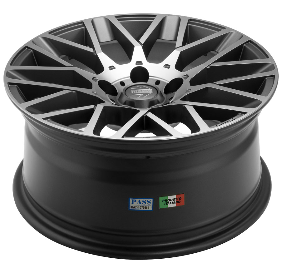 Matt Anthracite Diamond Cut (REVENGE CONCAVE EVO ANTHRACITE POLISHED